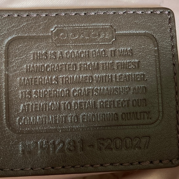 Coach Tan and Brown Shoulder Bag - Picture 10 of 10